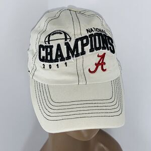 2011 Alabama Crimson Roll Tide National Champions Hat Cap College Football BCS